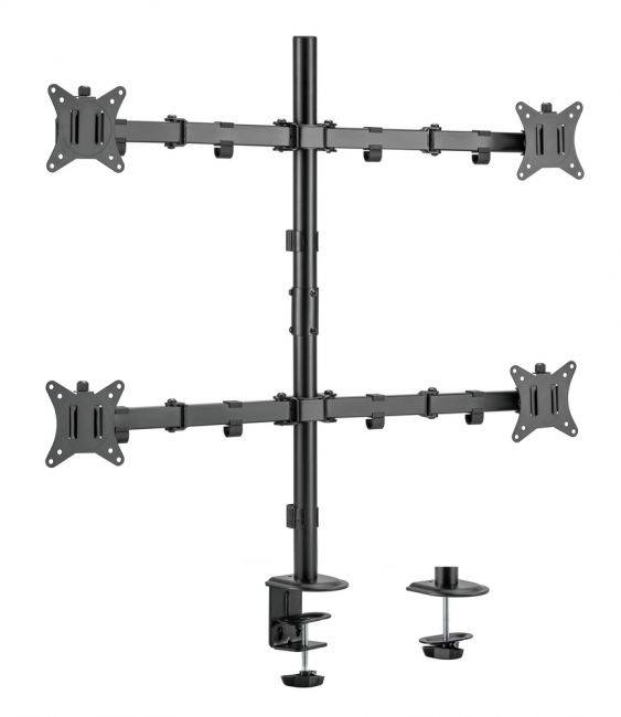 Equip Tischhalterung 17-32/ 4TFT je 9kg 360°            sw