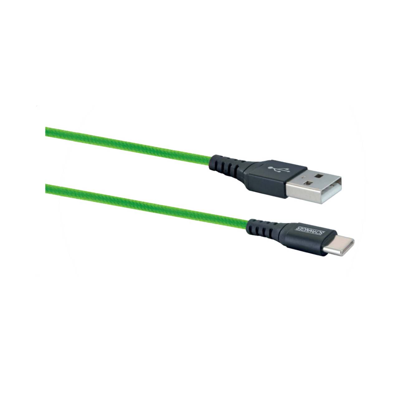 Schwaiger USB-Kabel 2.0 St. A->3.1 TypC 1,20m grün - LPRO520501