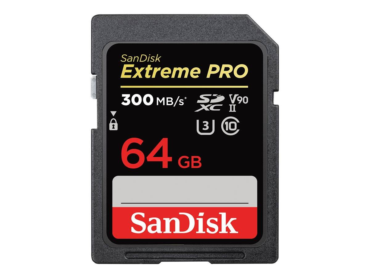 SD MicroSD Card 64GB SanDisk Extreme Pro SDXC - SDSDXDK-064G-GN4IN