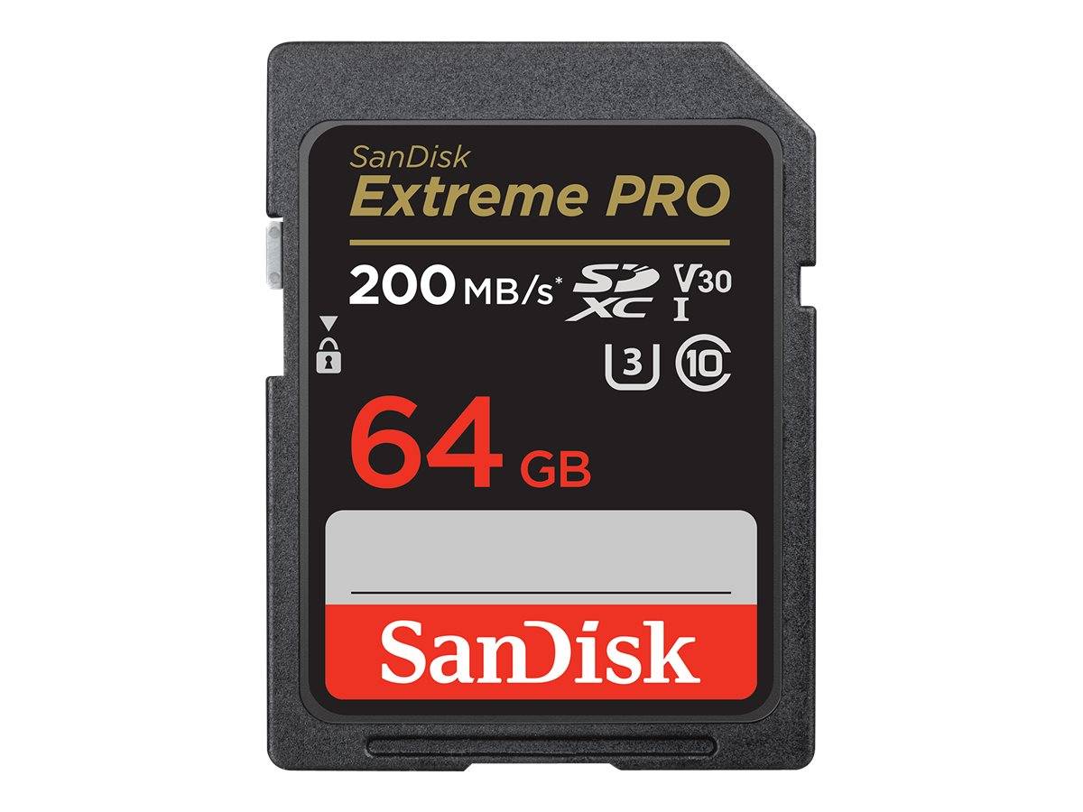 SD Extreme PRO UHS-I Card 64GB SanDisk SDXC - SDSDXXU-064G-GN4IN