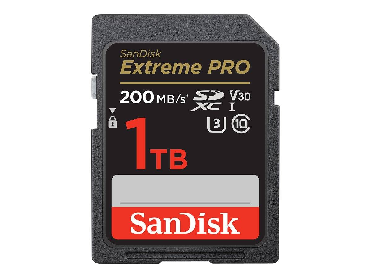 SD Extreme PRO UHS-I Card 1TB SanDisk SDXC - SDSDXXD-1T00-GN4IN