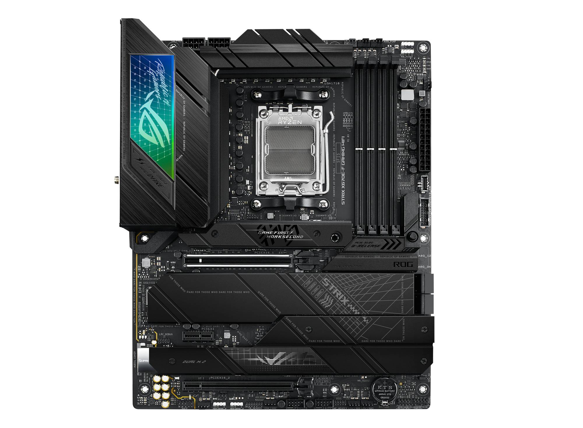 MB ASUS ROG STRIX X670E-F GAMING WIFI (AMD,AM5,DDR5,ATX) - 90MB1BA0-M0EAY0