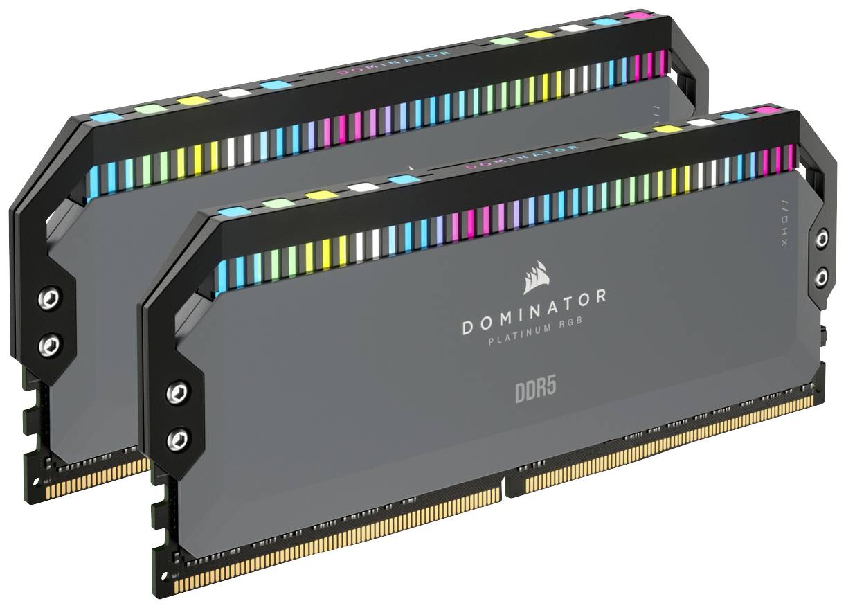 DDR5 32GB PC 5600 CL36 CORSAIR KIT (2x16GB) DOMINATOR P RGB retail - CMT32GX5M2B5600Z36