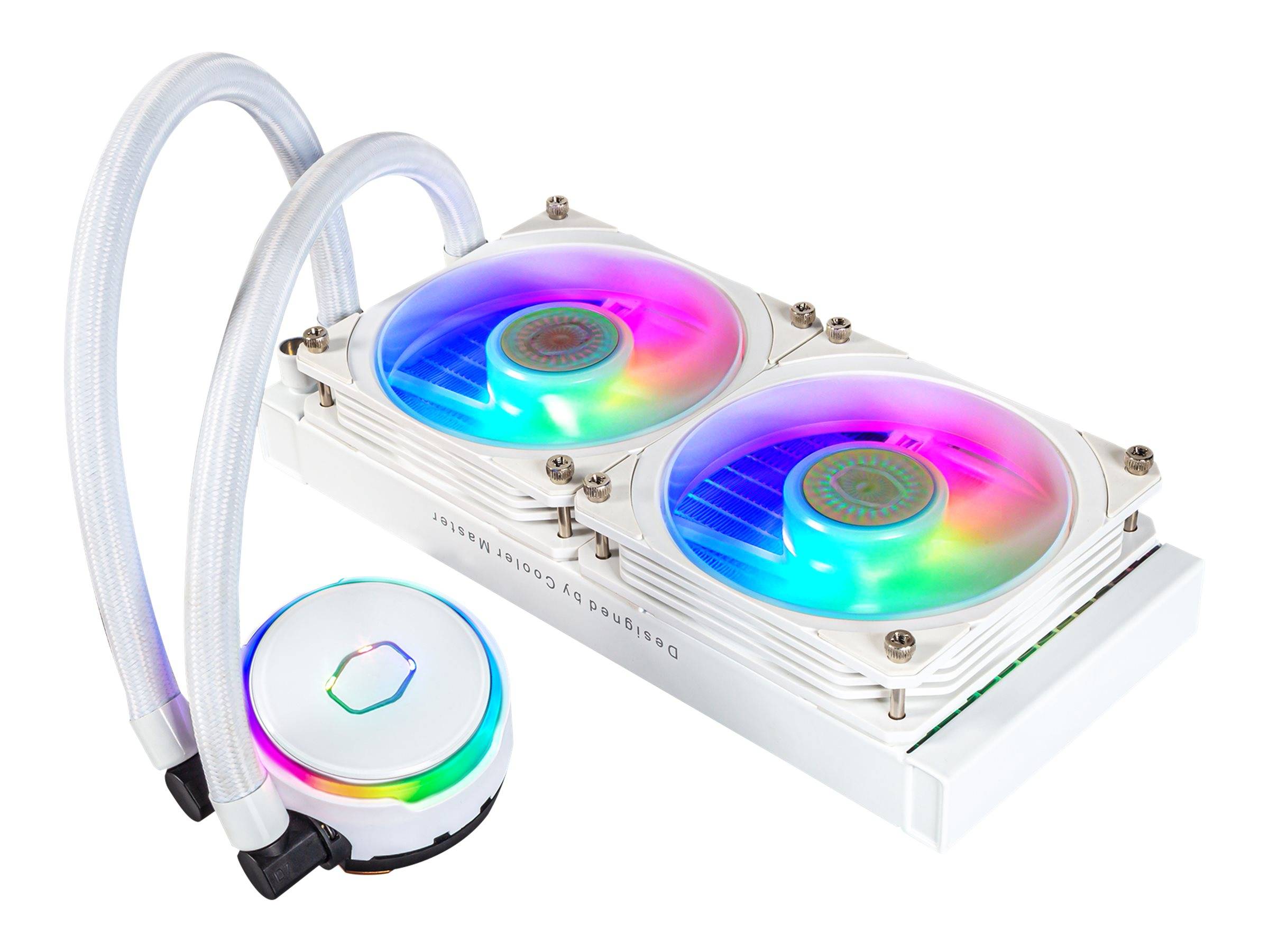 CoolerMaster WAK MasterLiquid PL240 FLUX White(1700/1200/20x - MLY-D24M-A23PZ-RW