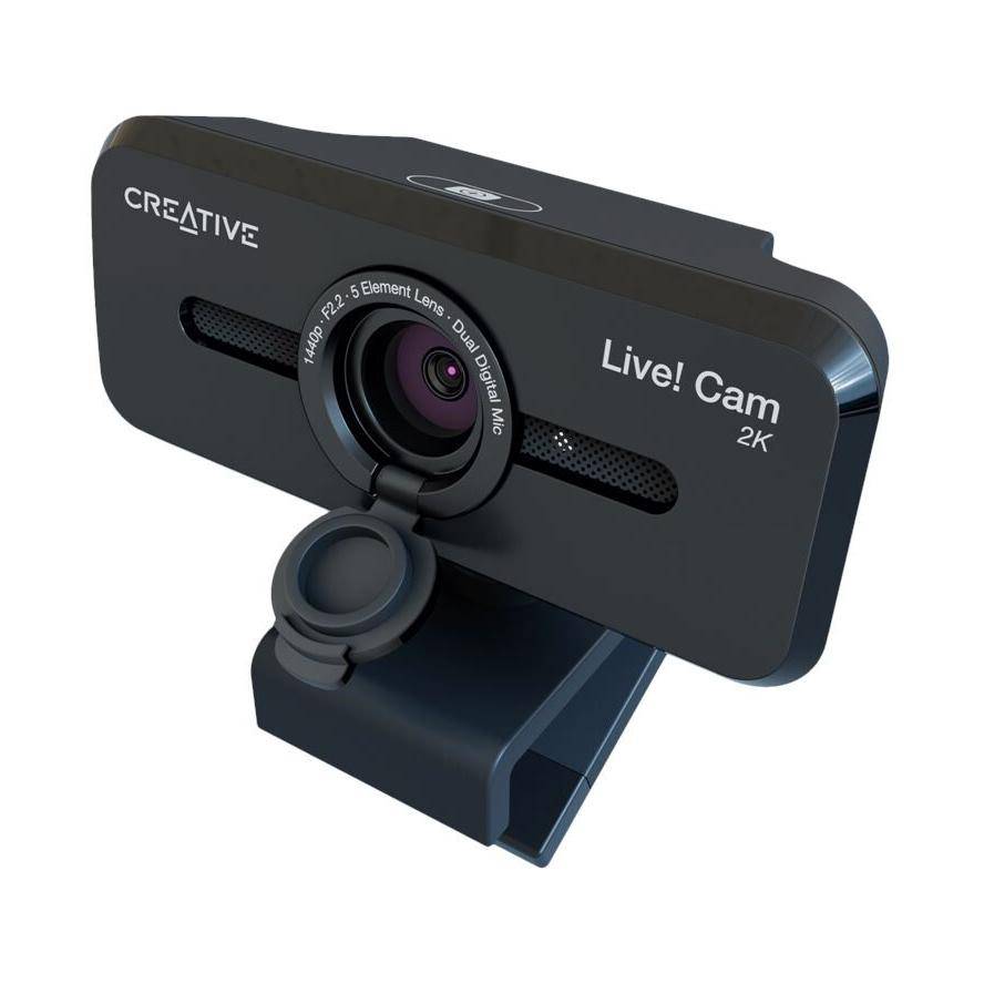 Creative Webcam Live Cam Sync V3 QHD, Mikrofon&Abdeckung - 73VF090000000