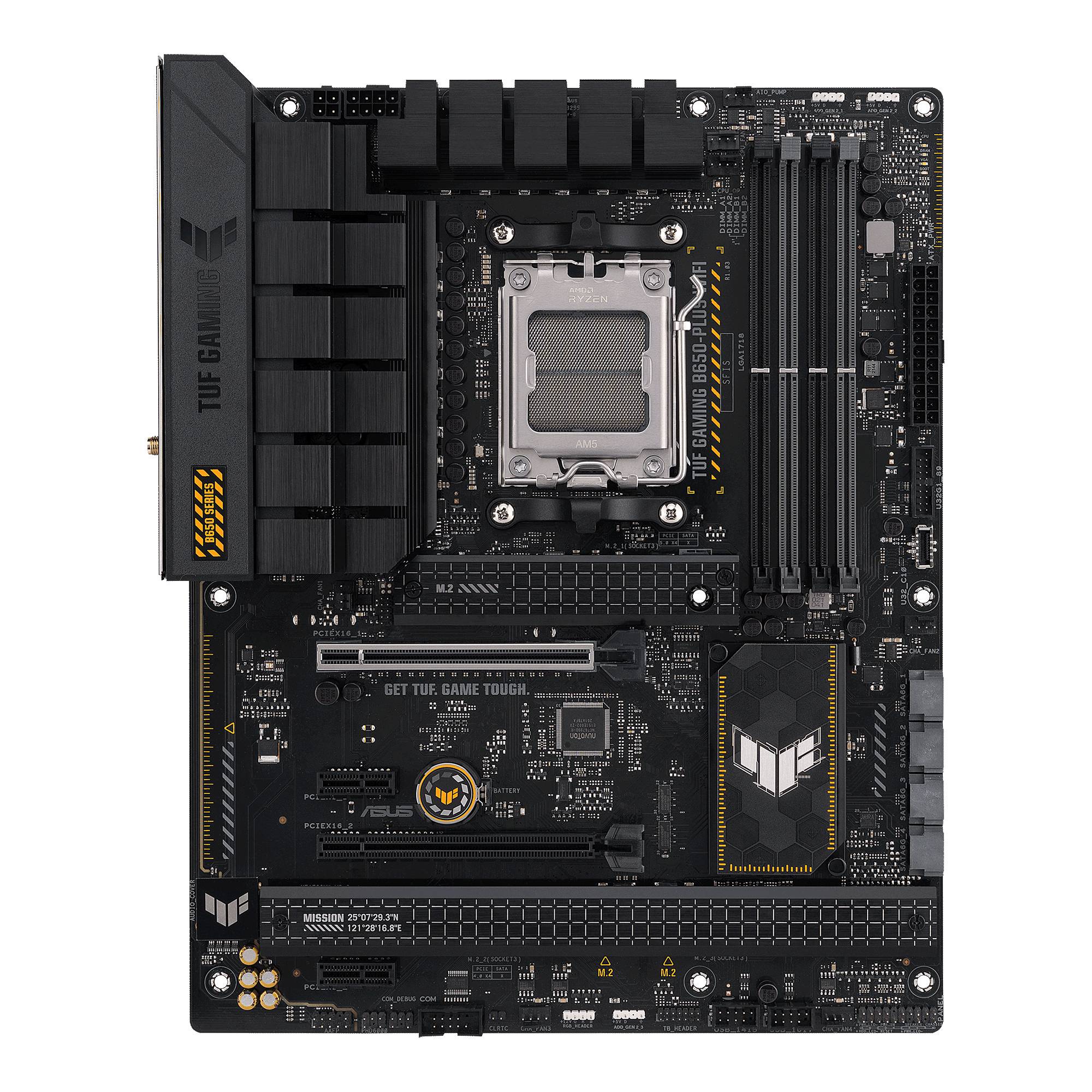 MB ASUS TUF GAMING B650-PLUS WIFI (AMD,AM5,DDR5,ATX) - 90MB1BZ0-M0EAY0