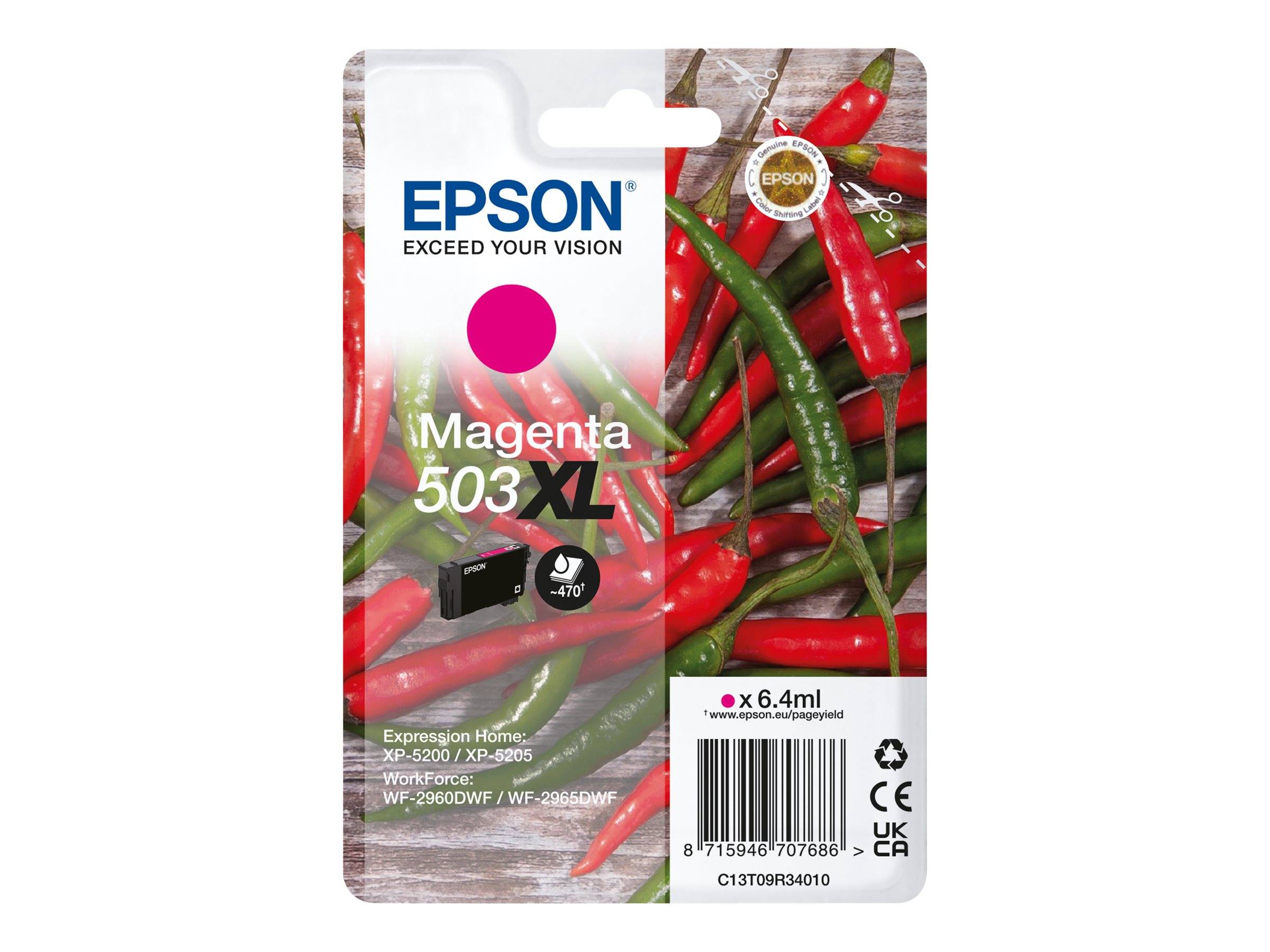 Patrone Epson 503 magenta XL T09R3 - C13T09R34010