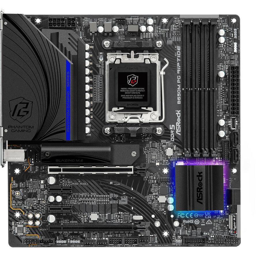 ASRock B650M PG Riptide AM5 mATX HDMI/DP DDR5 retail - 90-MXBJ90-A0UAYZ