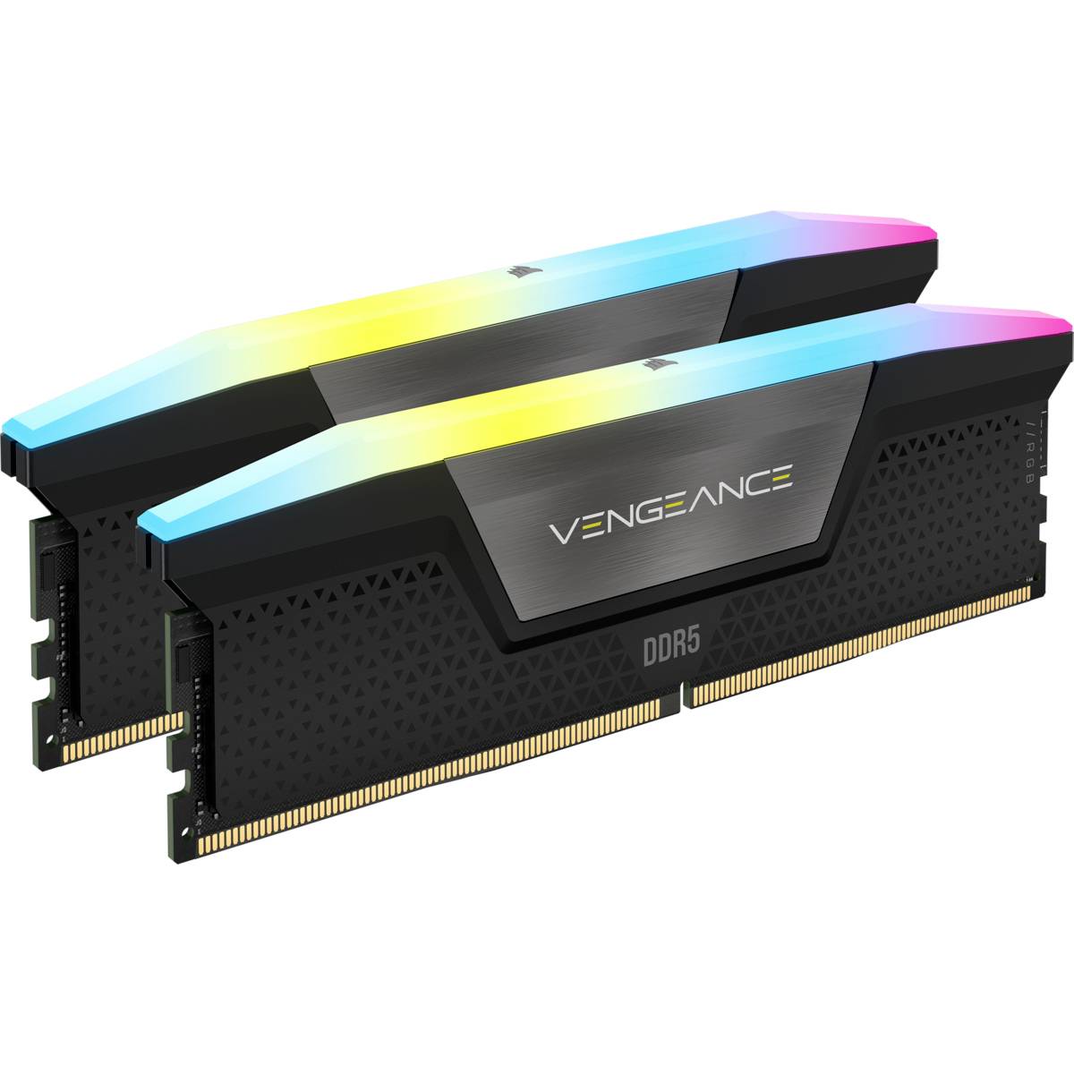 DDR5 32GB PC 5600 CL40 CORSAIR KIT (2x16GB) VENGEANCE RGB b retail - CMH32GX5M2B5600C40K