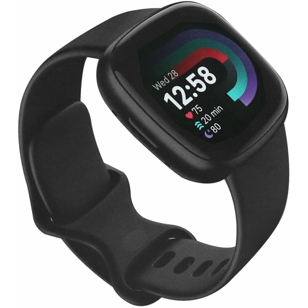 Fitbit Versa 4 Smartwatch Black Android