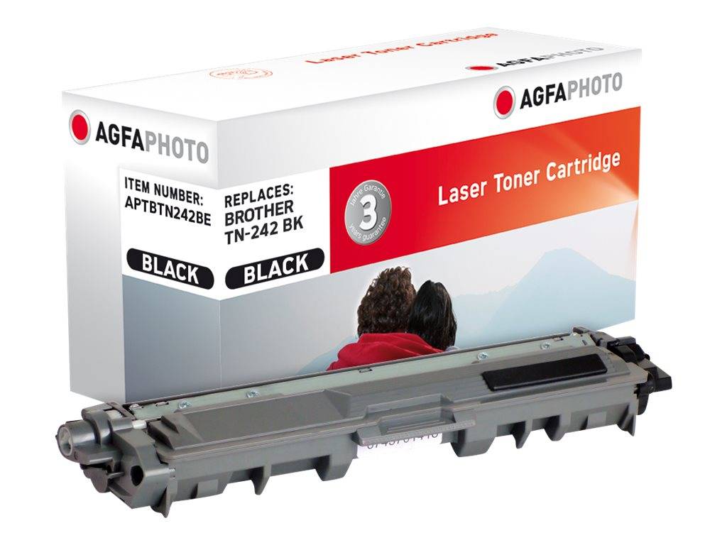 AgfaPhoto Toner APTBTN242BE ers. Brother TN-242BK BK - APTBTN242BE