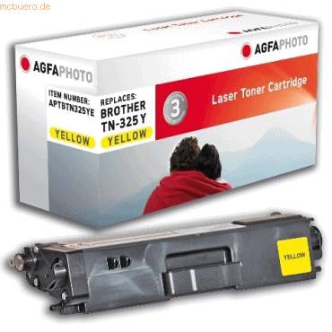 AgfaPhoto Toner APTBTN325YE ers. Brother TN-325Y YL - APTBTN325YE