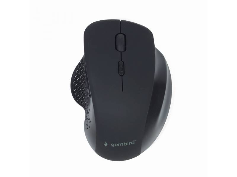 gembird Maus OPT WIRELESS 6 Tasten USB Nano-Empfänger schw. - MUSW-6B-02