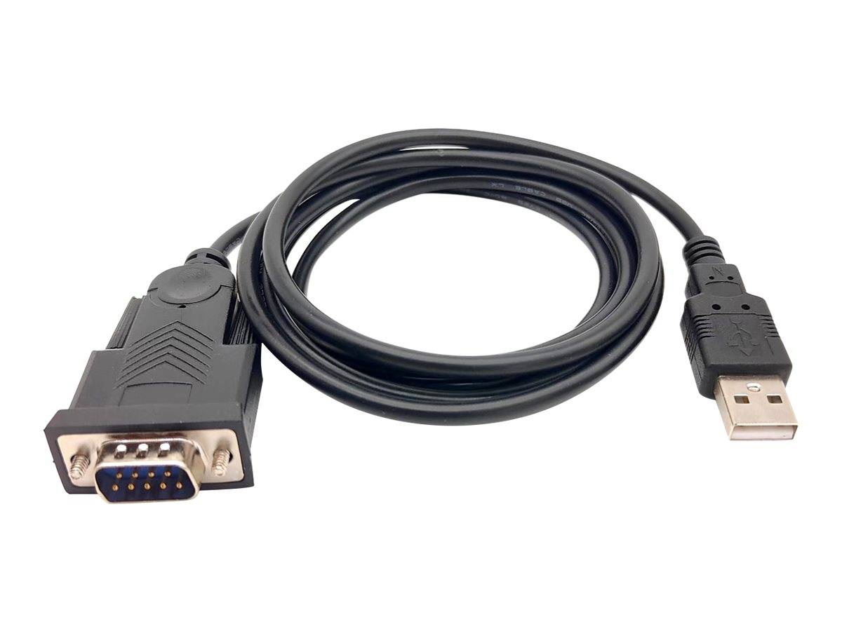 Equip Adapter USB-A -> Seriell RS232-DB9 St/St 1.50m sw - 133391