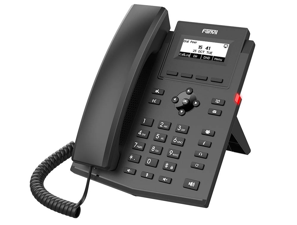 Fanvil IP Telefon X301W schwarz - X301W