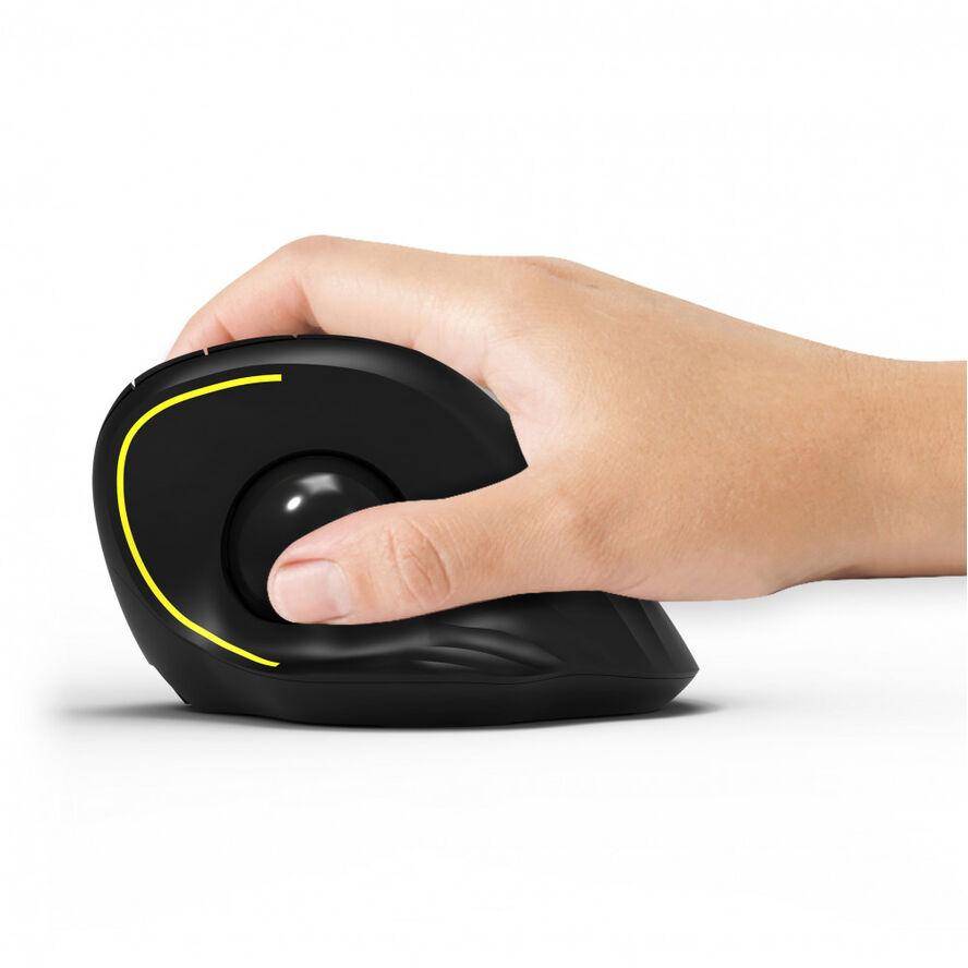 Port MOUSE ERGONOMIC RECHARGEABLE BLUETOOTH TRACK BALLED - 900719