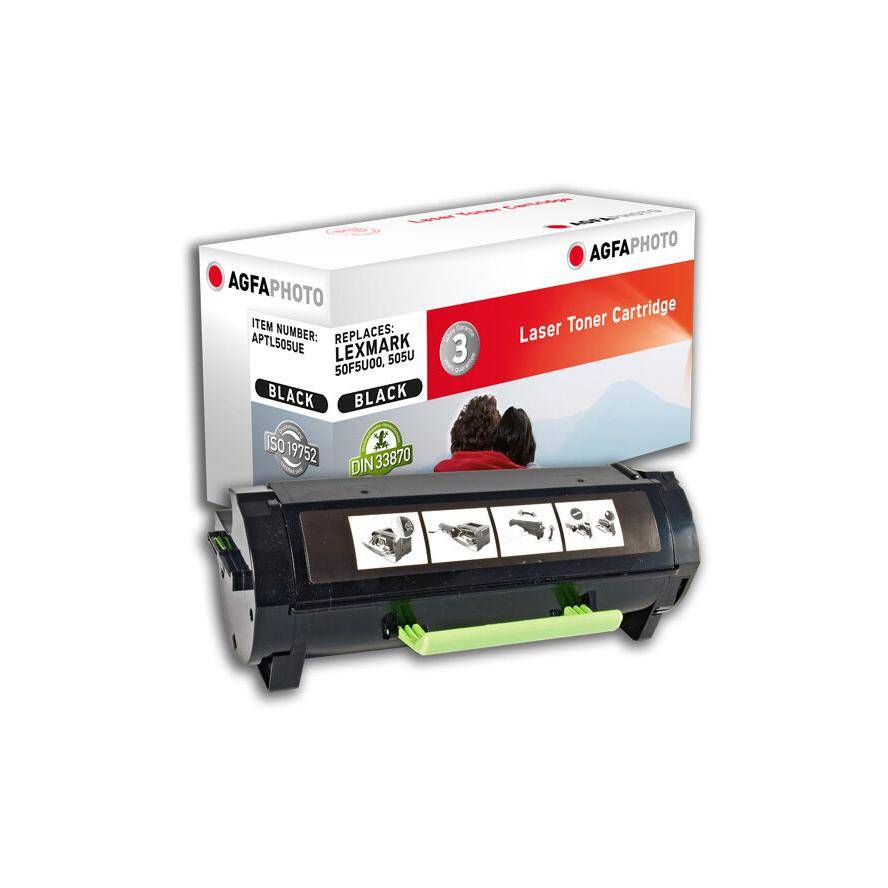 AgfaPhoto Toner APTL505UE ersetzt Lexmark 50F5U00 - APTL505UE