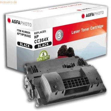 AgfaPhoto Toner APTHP364XE ersetzt HP CC364X 64X BK - APTHP364XE