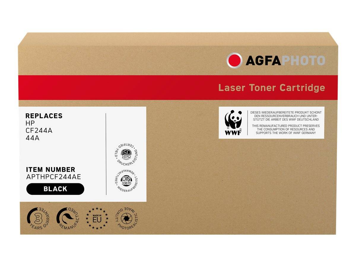 AgfaPhoto Toner APTHPCF244AE ersetzt HP CF244A 44A BK - APTHPCF244AE