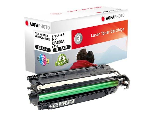 4250164857682 - Photo - black - remanufactured - toner cartridge (alternative for HP 655A HP CF450A) - Tonerpatrone Schwarz