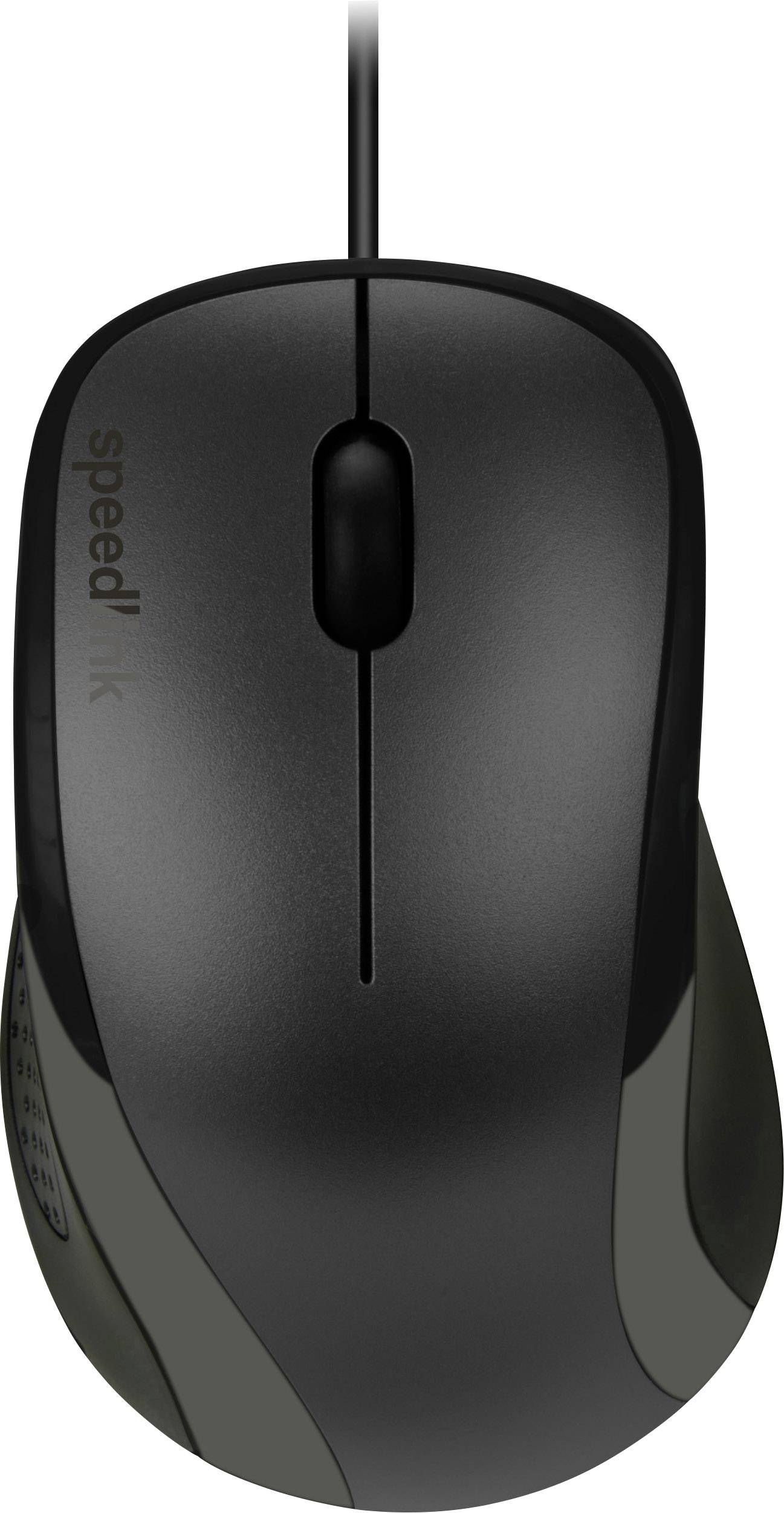 Speedlink Maus KAPPA,   USB, schwarz retail