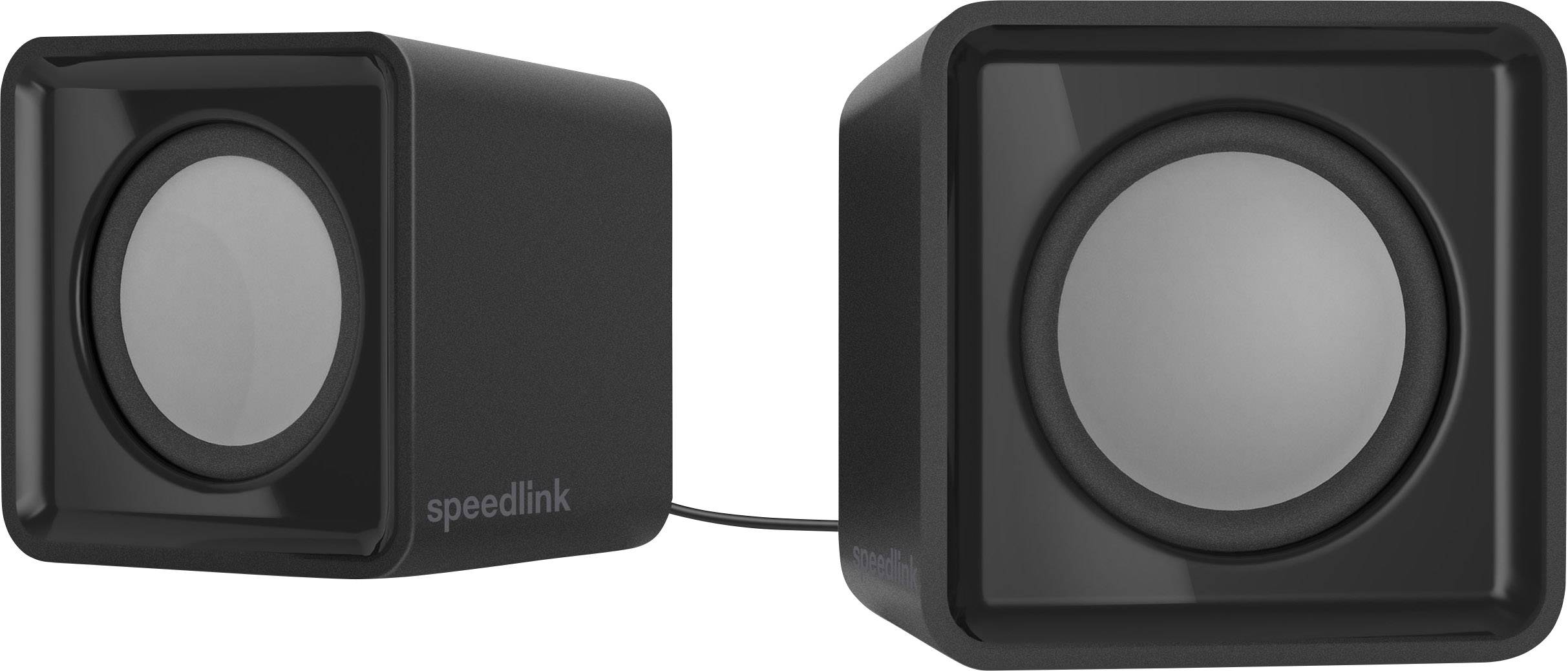 Speedlink Lautsprecher TWOXO, Stereo, schwarz retail