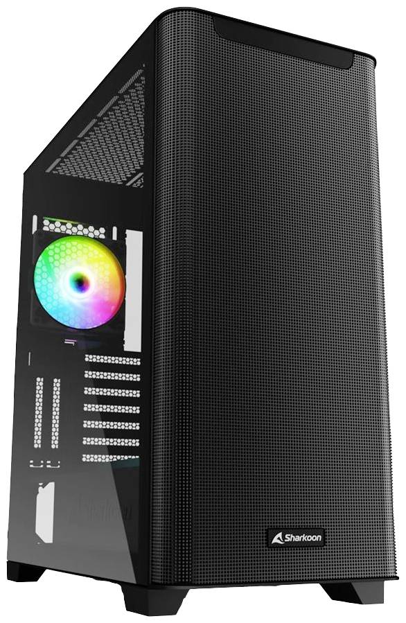 Sharkoon Gehäuse M30 RGB ATX 1xGlas schwarz - 4044951037940