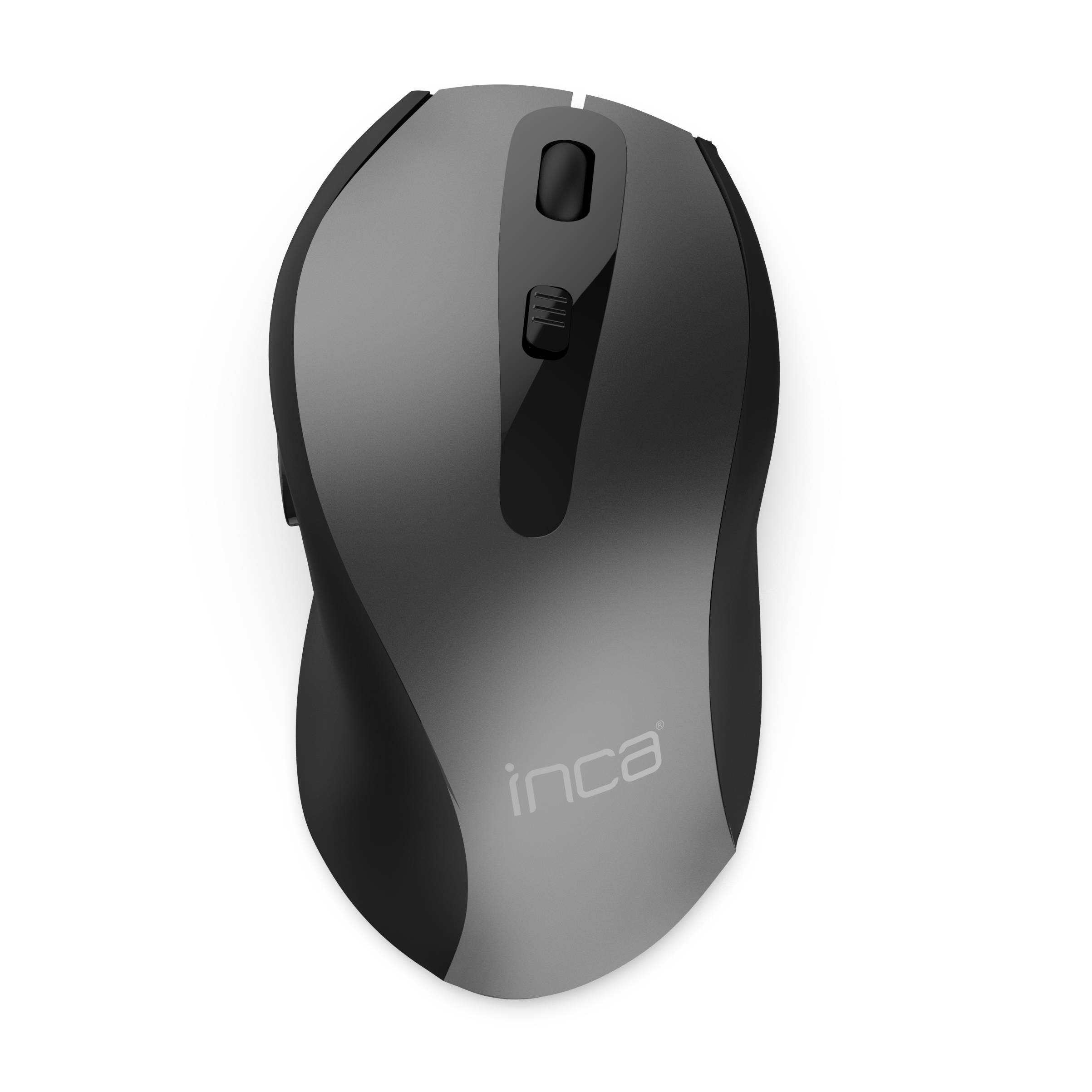 INCA Maus IWM-505    Ergonomic, Wireless, 1600 DPI, Laser,SW retail