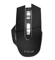 INCA Maus IWM-555 1600 DPI,Wireless & BT,Akku,USB-C, SW retail - IWM-555