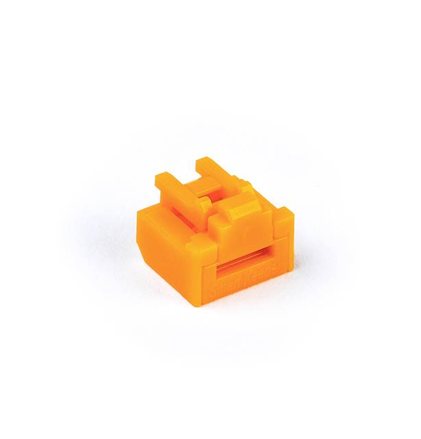 SmartKeeper Basic RJ45 Port Blocker orange 100 Stk. - NL03P2OR