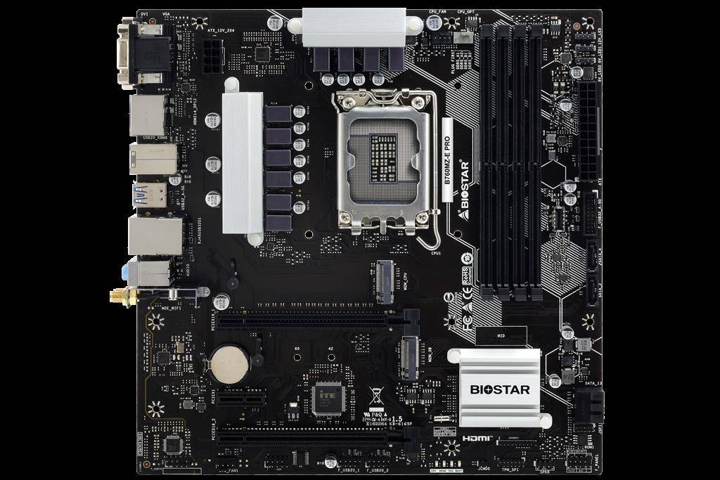 Biostar B760MZ-E Pro (B760,S1700,mATX,DDR5) - B760MZ-E PRO