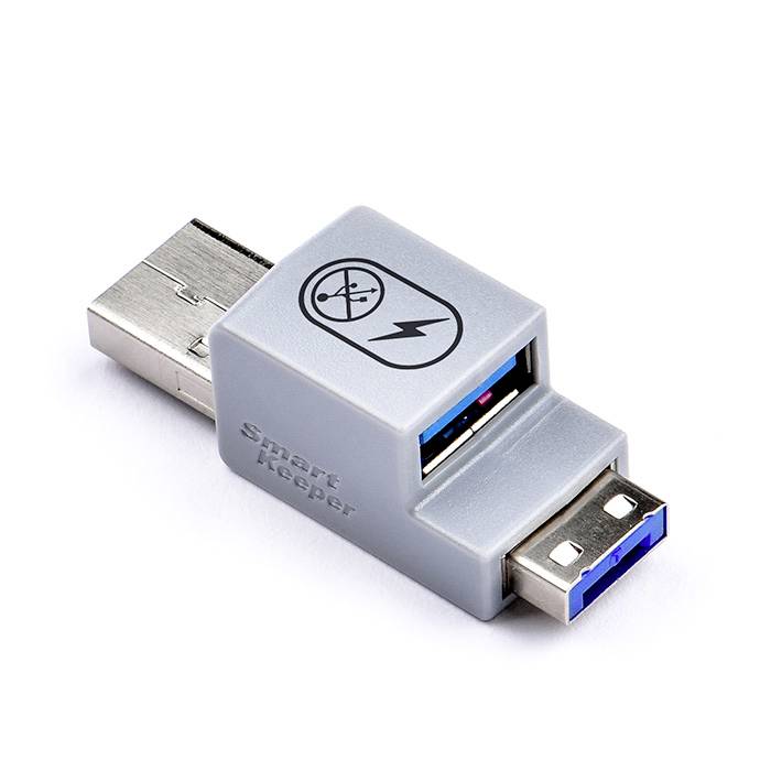 SmartKeeper Basic USB-A Port Smart Data Blocker dunkleblau - UCL03DB