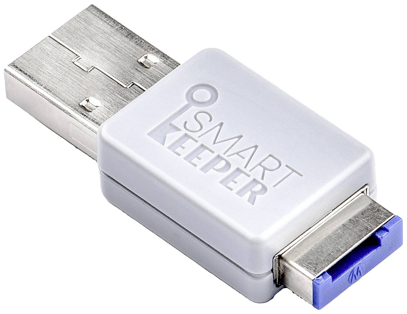 SmartKeeper Basic USB Stick verriegelbar 32GB dunkelblau - OM03DB