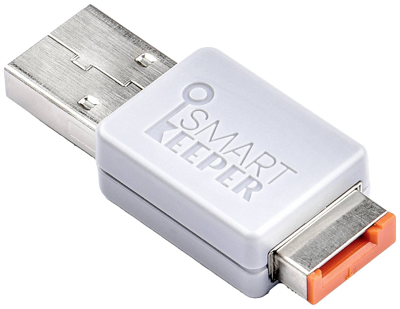 SmartKeeper Basic USB Stick verriegelbar 32GB orange - OM03OR