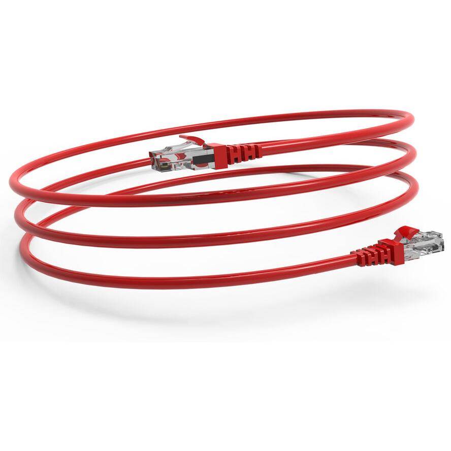 INCA Patchkabel ICAT6-02TK RJ45 Cat6 UTP Rot 2.0m retail - ICAT6-02TK