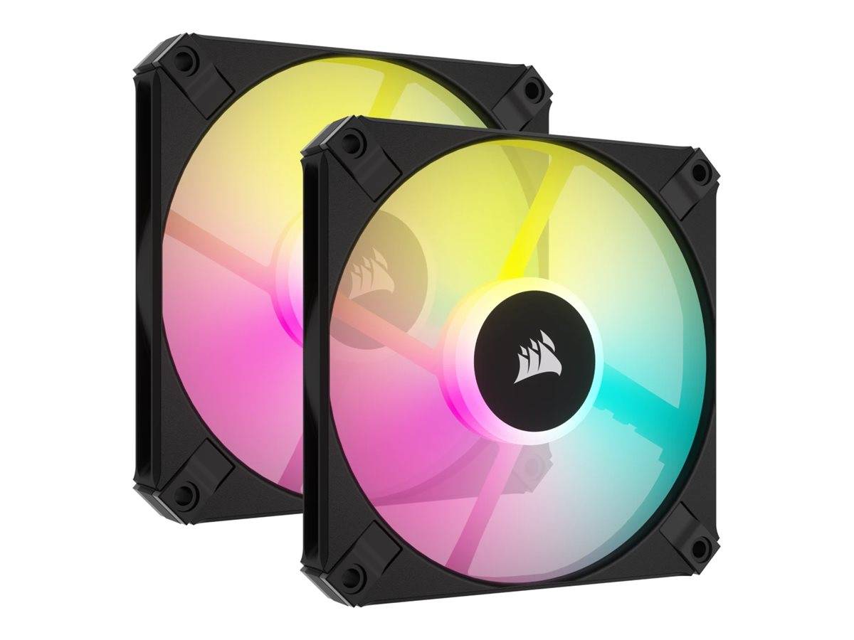 CORSAIR Lüfter 120*120*15 AF120 RGB SLIM PWM Duo Pack - CO-9050163-WW