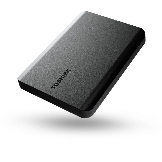 Toshiba 6.3cm 4TB USB3.2 Canvio Basics black NEW extern retail - HDTB540EK3CA