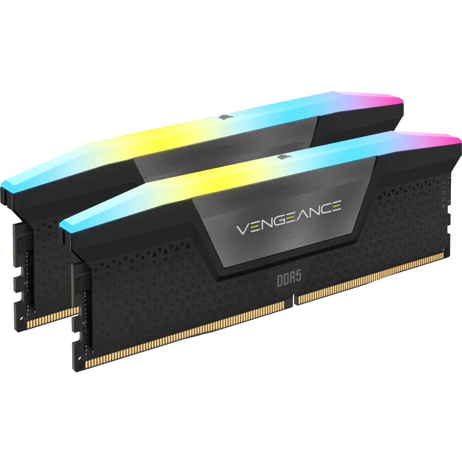 DDR5 32GB PC 6000 CL36 CORSAIR KIT (2x16GB) VENGEANCE RGB b retail - CMH32GX5M2E6000C36