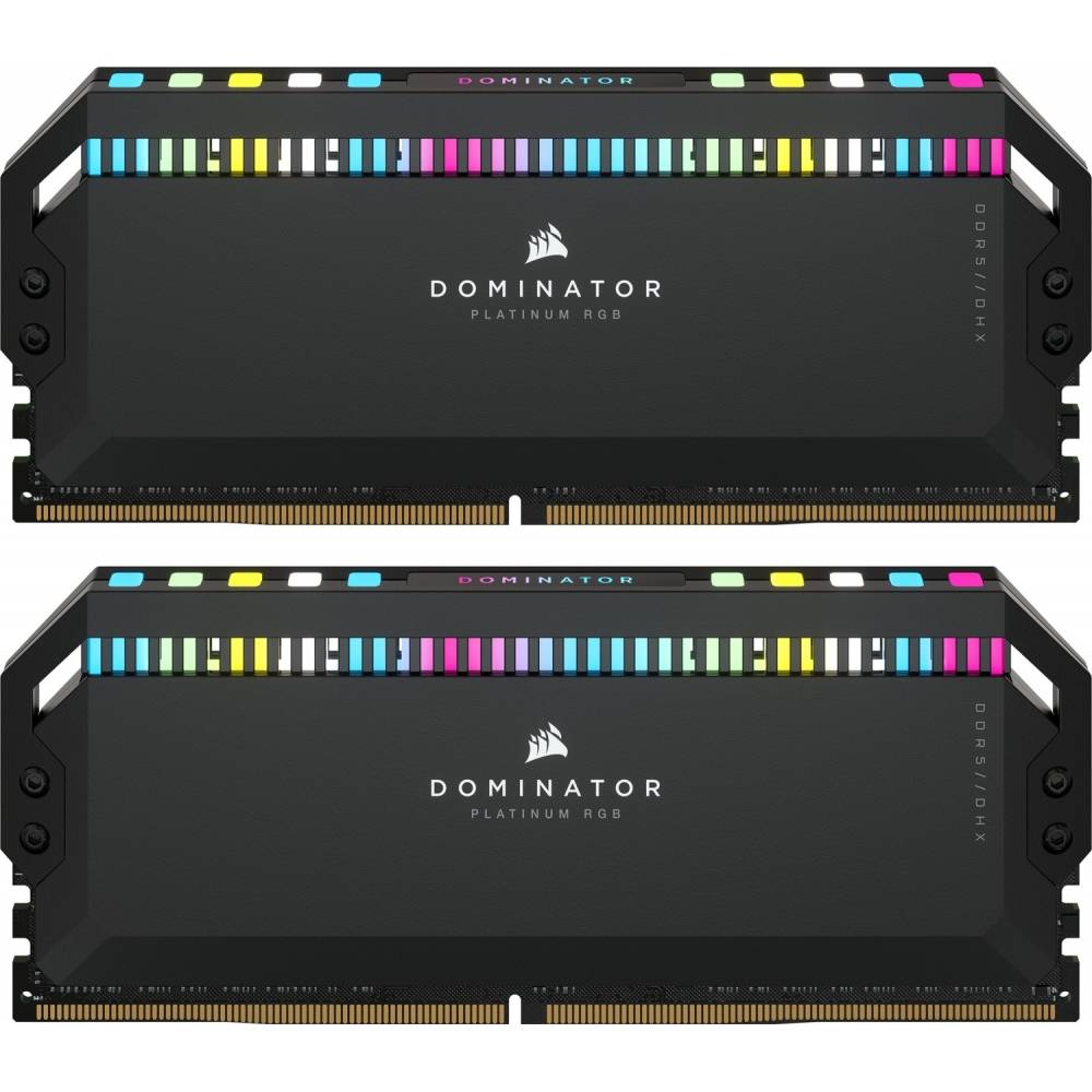 DDR5 64GB PC 6600 CL32 CORSAIR KIT (2x32GB) DOMINATOR P RGB retail - CMT64GX5M2B6600C32