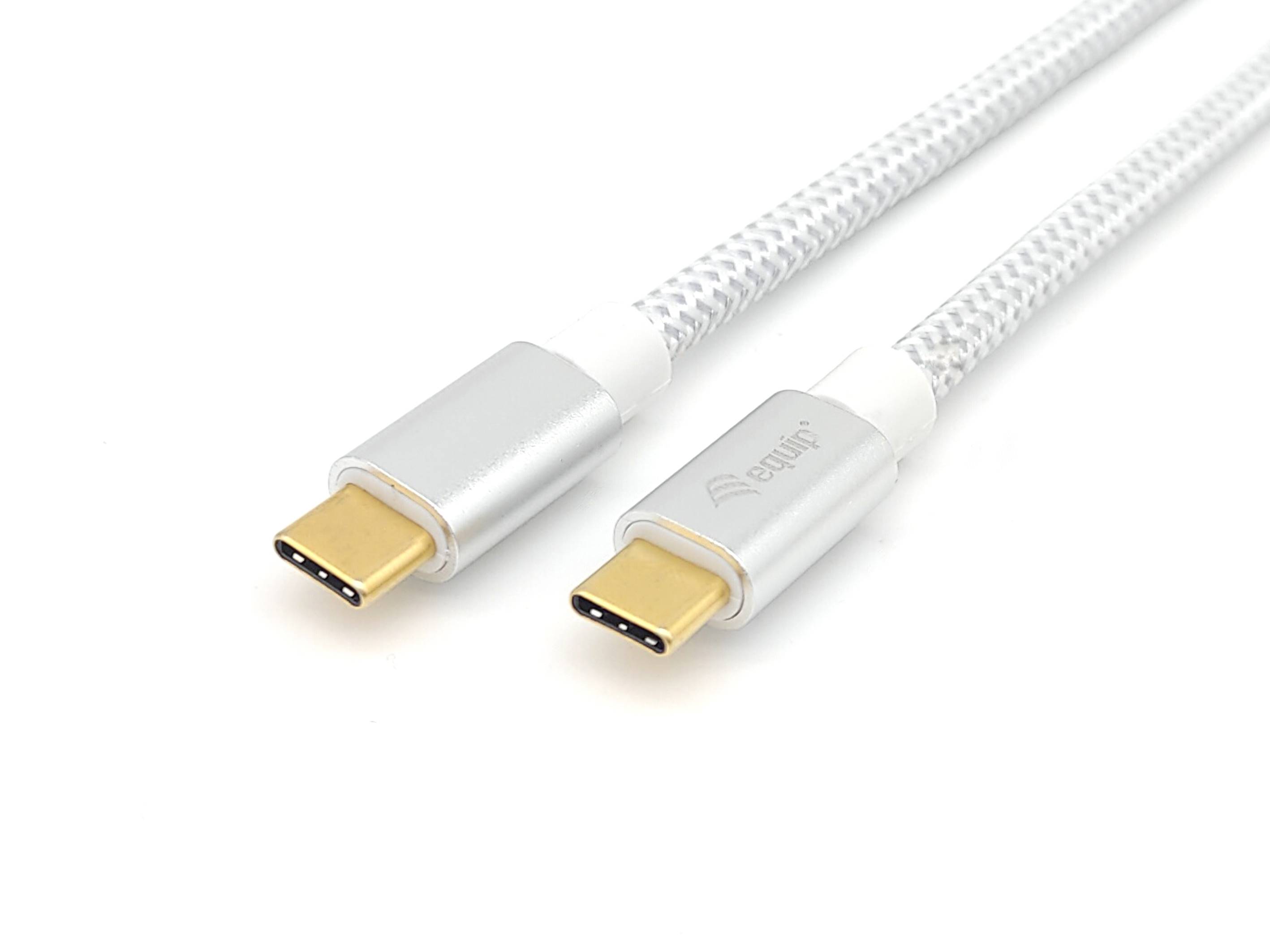 Equip Kabel USB-C 3.2 -> C St/St 2.00m 5A 4K/60Hz ws - 128358