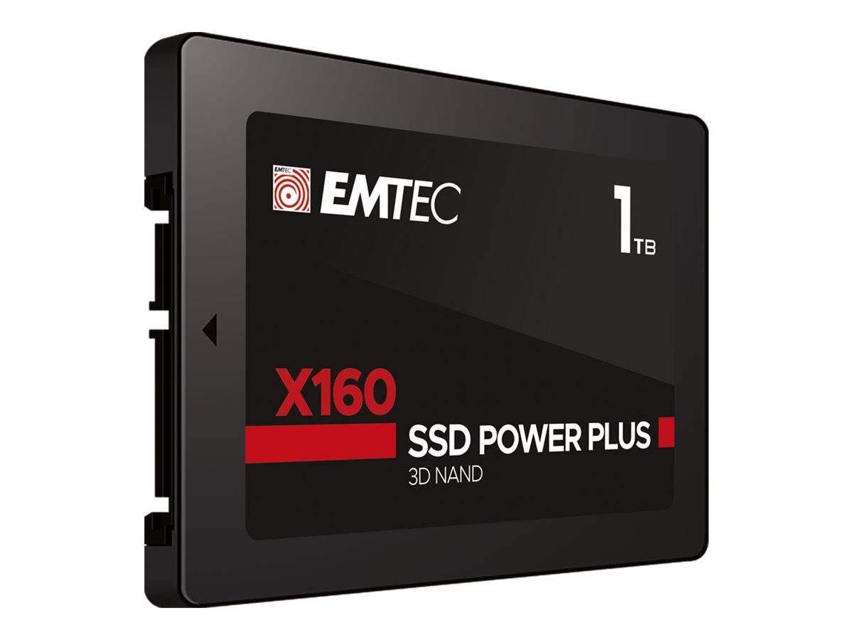 Emtec SSD 2.5 Sata X160 1TB intern bulk - ECSSD1TNX160