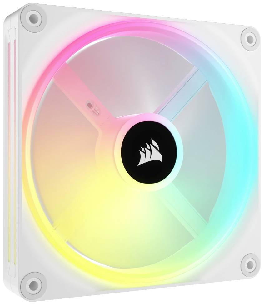 CORSAIR Lüfter 140*140*25 QX140 RGB LED Fan White Single - CO-9051007-WW