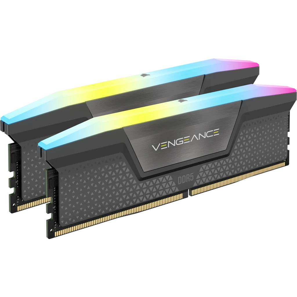 DDR5 64GB PC 6000 CL30 CORSAIR KIT (2x32GB) VENGEANCE RGB G retail - CMH64GX5M2B6000Z30