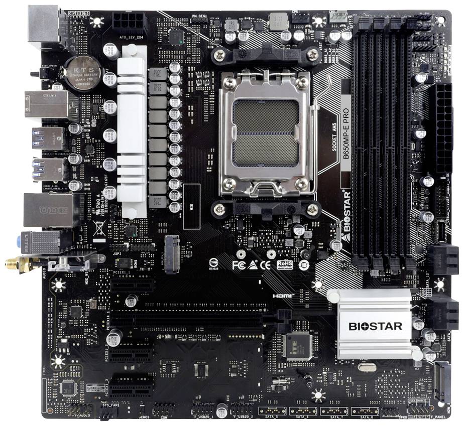 Biostar B650MP-E PRO (B650,AM5,mATX,DDR5) - B650MP-E PRO