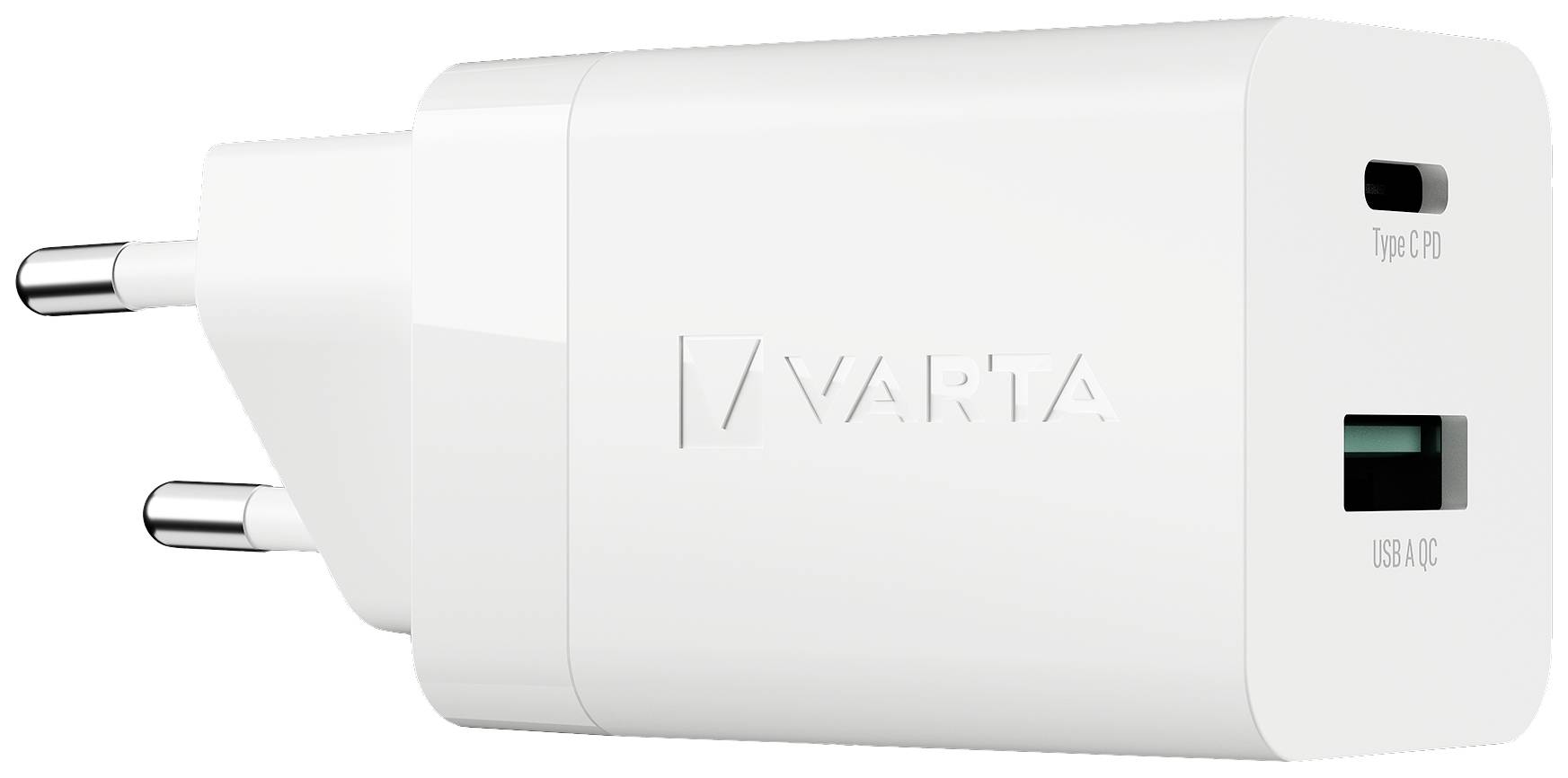 Varta Ladegerät Speed Charger 38W 2-Port 1x USB-C, 1x USB-A - 57955101111