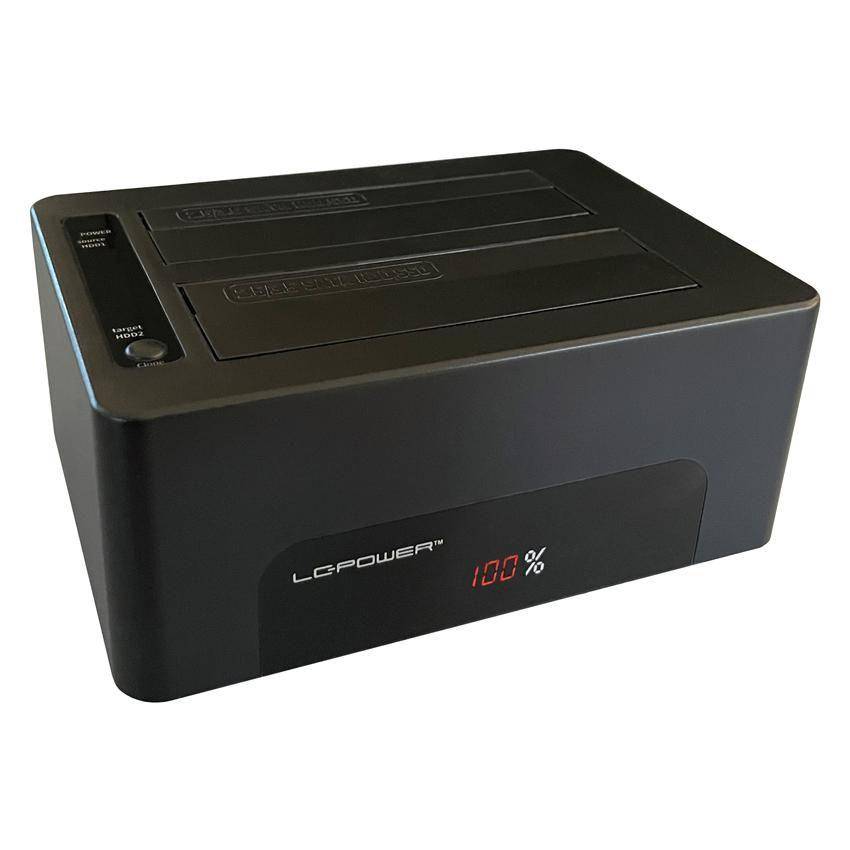 LC-Power Dockingstation USB 3.2 2,5/3,5 SATA/SSD - LC-DOCK-U3-V