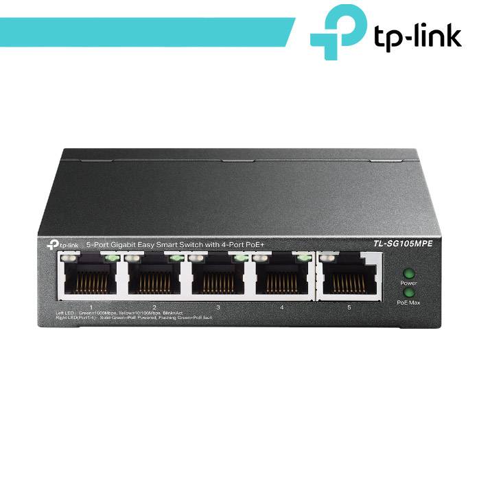 TP-Link Switch 5x GE TL-SG105MPE - TL-SG105MPE