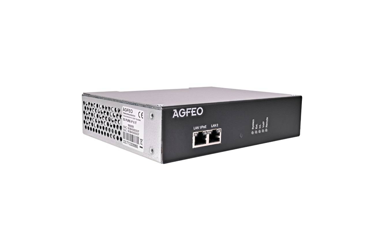 AGFEO Telefonanlage ES Pure-IP X IT (19 Gehäuse) - 6101771