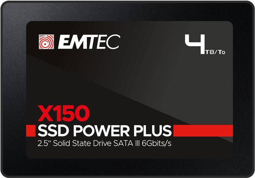 Emtec SSD 2.5 Sata X150 4TB intern - ECSSD4TX150