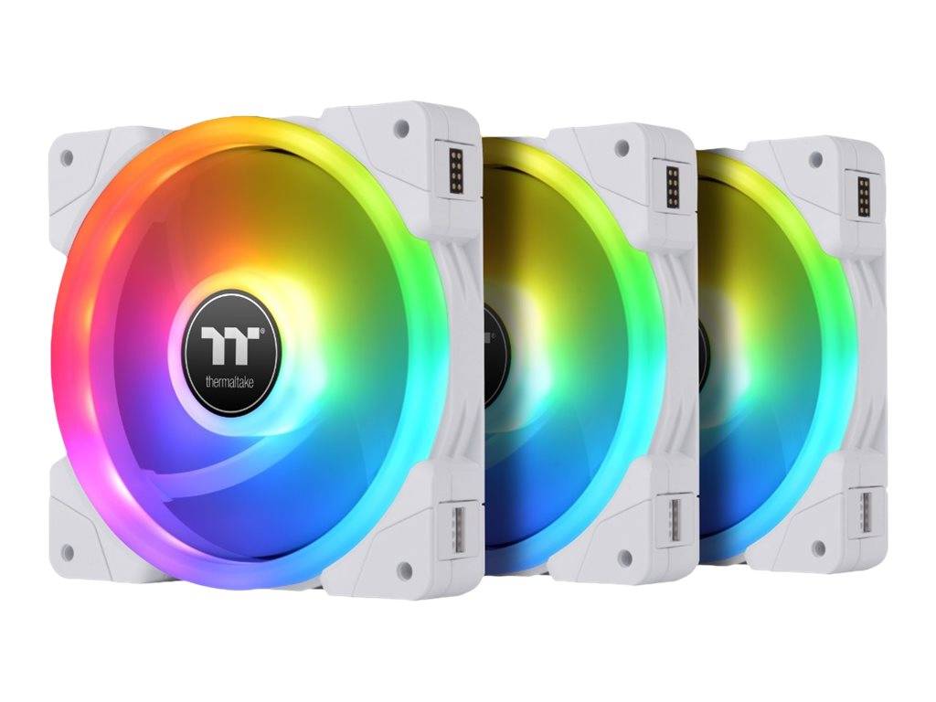 Lüfter Thermaltake Swafan EX14 RGB (3-Fan-Pack) White retail - CL-F162-PL14SW-A